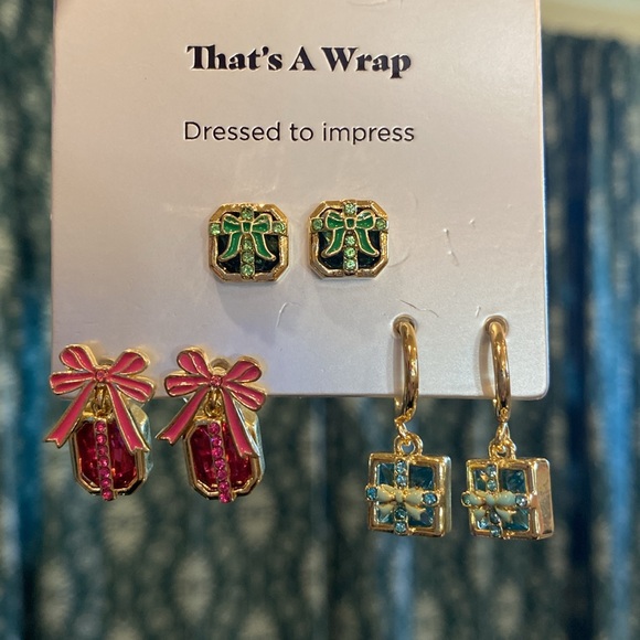 SUGARFIX BaubleBar Presents
Requested Holiday Gift Stud Earring Set 3pc - NWT - Picture 4 of 6